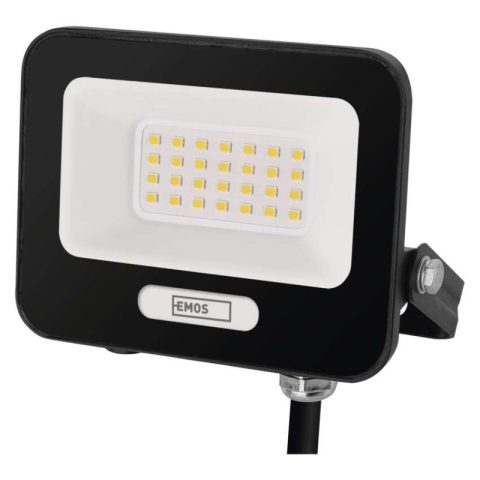 LED floodlight GLARO 20W, black, IP65, 2000 lm, neutral white [2]