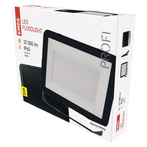 Floodlights - LED Floodlight INOVO, 200W, anthracite, neutral white