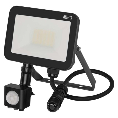 LED Floodlight INOVO with motion sensor, 20W, anthracite, neutral white [1]