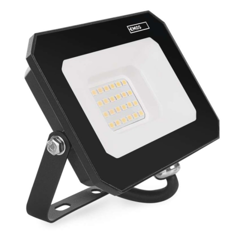 Emos - LED floodlight SIMPO 20 W, black, neutral white