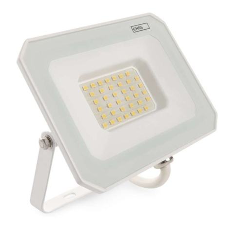 Floodlights - LED floodlight SIMPO 30W, white, IP65, 3000 lm, neutral white