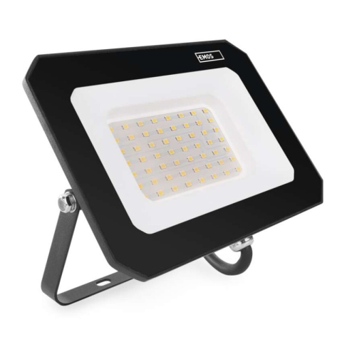 Emos - LED floodlight SIMPO 50 W, black, neutral white