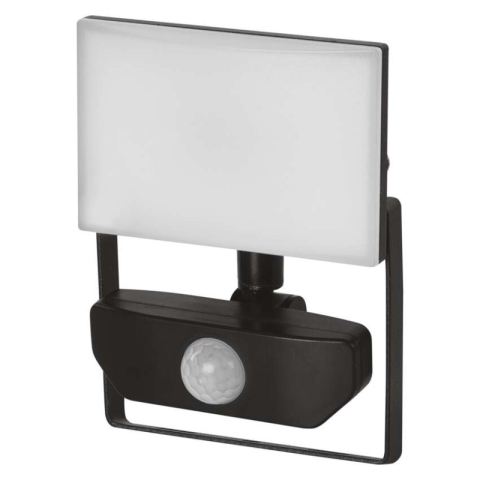 LED Floodlight TAMBO with motion sensor, 10 W, 1000 lm, black [2]