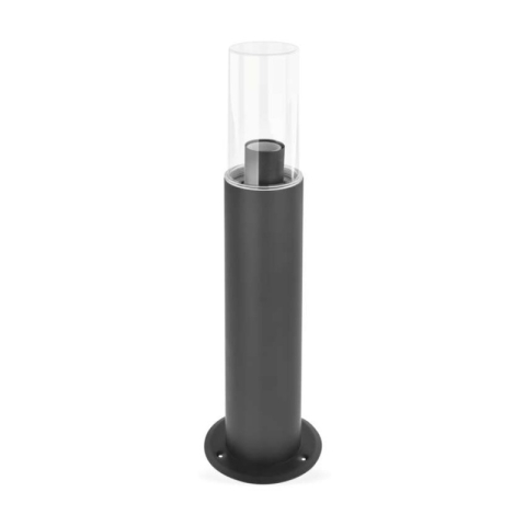 Emos - LED garden pillar light ZALA, 14 × 14 × 50 cm, 1 × E27, 15 W