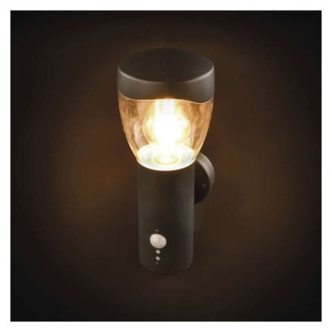 LED garden wall light ARTEO, 16.4 × 12 × 29.5 cm, 1 × E27, 15 W [1]