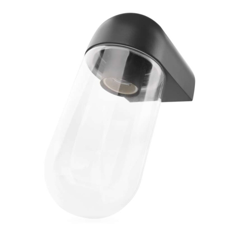 Emos - LED garden wall light CASSIA, 12,6 × 9,5 × 22,2 cm, 1 × E27, 15 W