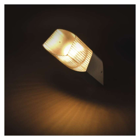 LED garden wall light, LANA, 10,6 × 8,8 × 28,6 cm, 1 × E27, 25 W [1]