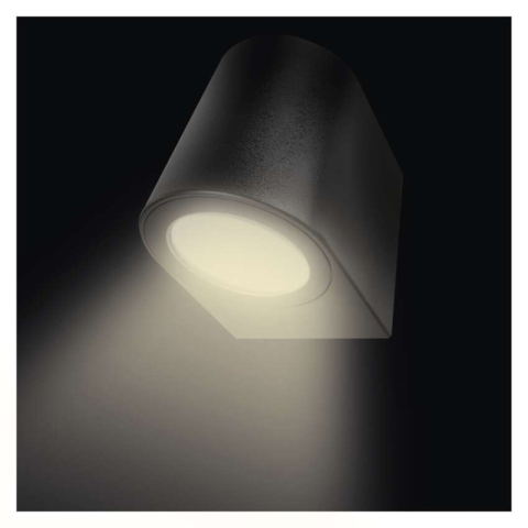LED garden wall light OCULUS, 8.8 × 6.7 × 8 cm, 1 × GU10, 35 W [1]