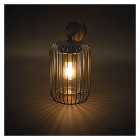 LED garden wall light SALVIA, 20,8 × 16 × 28,5 cm, 1 × E27, 15 W [1]