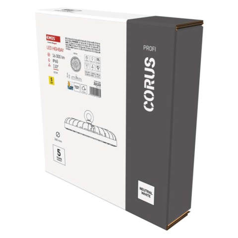 Emos - LED Industrial High Bay Light CORUS 133W