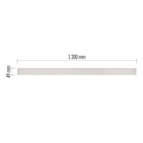LED linear luminaire ORTO 38W, neutal white [2]