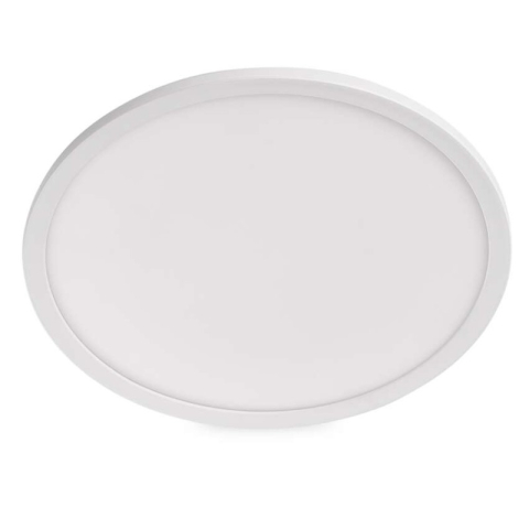 Luminaires - LED luminaire FLORI round, white, 22W, neutral white