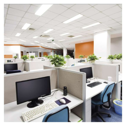 LED panel 30×60 rect., built-in, white, 18W neutral white, Emergency [2]