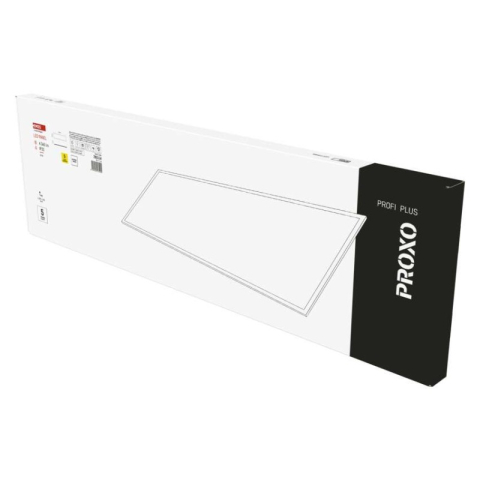 Big LED panels - LED panel PROXO 30×120, recessed, white, 33W neutral white