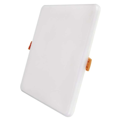 LED panel VIXXO 185×185 square, built-in, white, 19 W neutral wh. [1]