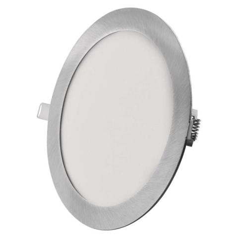 LED recessed luminaire NEXXO, round, silver, 18W, with change CCT [1]
