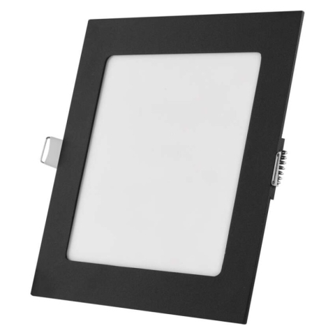 LED recessed luminaire NEXXO, square, silver, 12.5W, with change CCT [1]