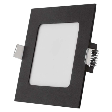 LED recessed luminaire NEXXO, square, silver, 7W, with change CCT [1]