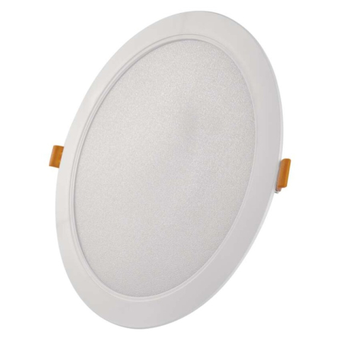 LED recessed luminaire RUBIC, round, white, 24W, neutral white [1]
