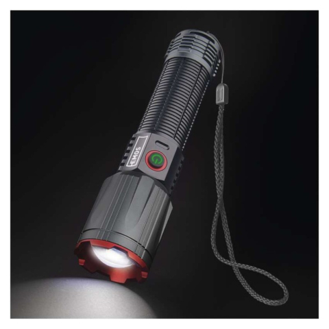 Emos - LED rechar. metal flashlight 3000 lm, 5000 mAh