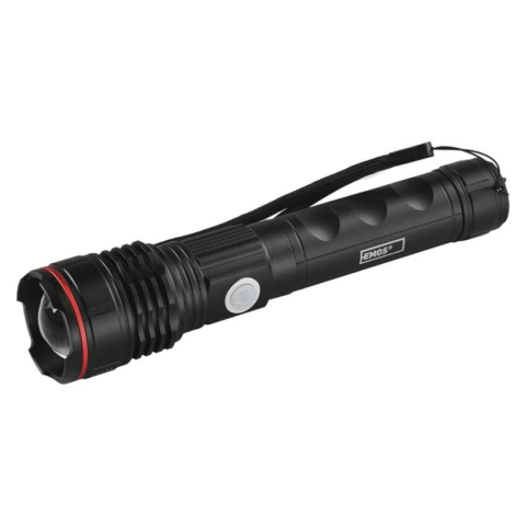 LED Flashlights - LED Rechargable Metal Flashlight P3116, 600 lm