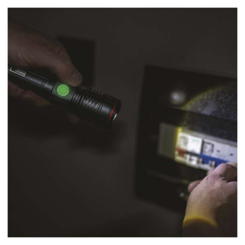 LED Rechargable Metal Flashlight P3116, 600 lm [1]