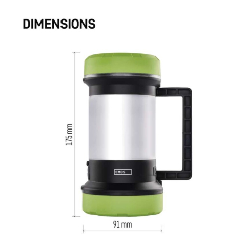 LED rechargeable camping lantern P2313, 350 lm [1]