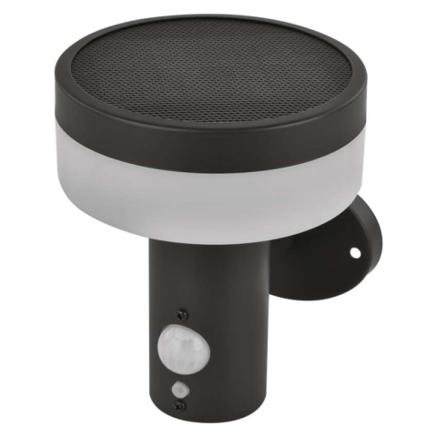 Emos - LED solar garden wall light with dusk sensor, TERION, 12.5 × 14.7 × 14.2 cm