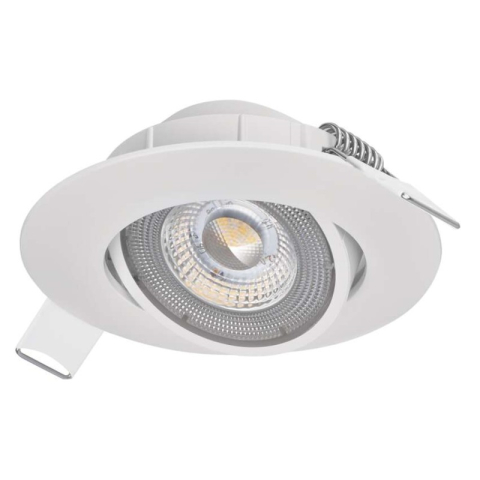 LED Spotlight SIMMI white, round, 5W warm white [1]