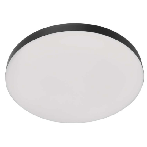 LED surface luminaire DIONI round, black, 15W, with change CCT [1]