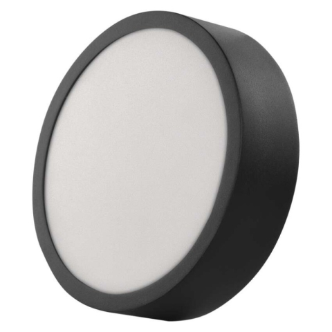 LED surface luminaire NEXXO, round, black, 12.5W, with change CCT [1]