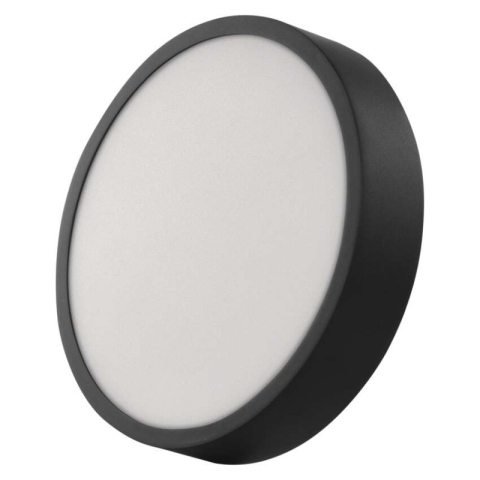 LED surface luminaire NEXXO, round, black, 21W, with change CCT [1]