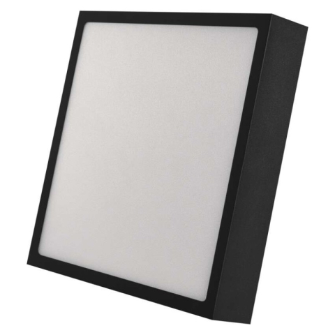 LED surface luminaire NEXXO, square, black, 21W, with change CCT [1]