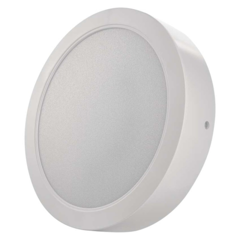 LED surface luminaire RUBIC, round, white, 24W, neutral white [1]