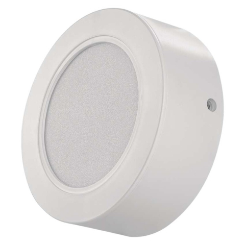 LED surface luminaire RUBIC, round, white, 9W, neutral white [1]