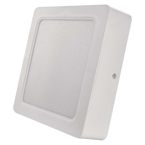 LED surface luminaire RUBIC, square, white, 18W, neutral white [1]
