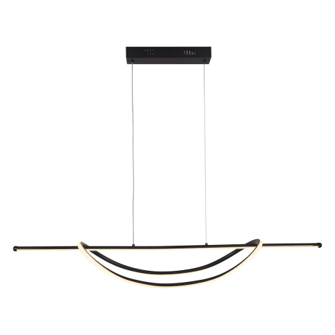 Corpuri de iluminat interior - LUSTRA AMBAR NEGRU
