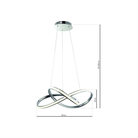 LUSTRA CAPPIO CHROME  36 W [3]