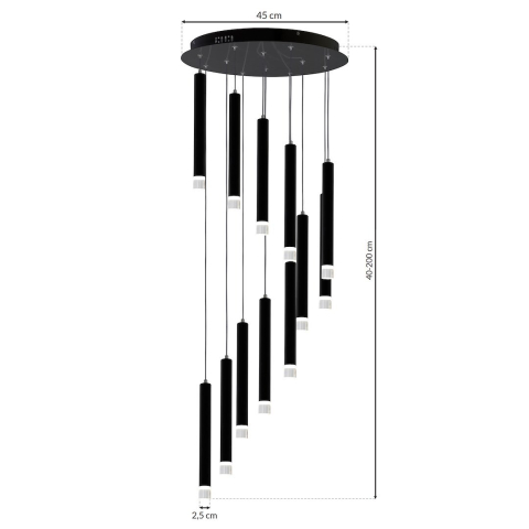 LUSTRA CARBON NEGRU [5]