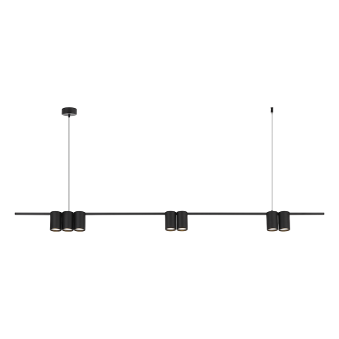 Corpuri de iluminat interior - LUSTRA GENESIS NEGRU MARE