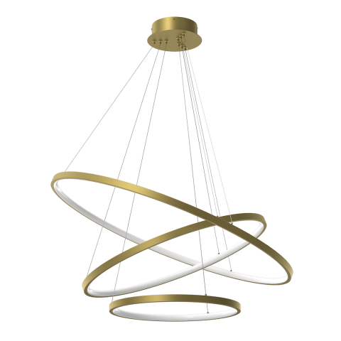 Lustre - LUSTRA HOOP AURIU 93 W LED