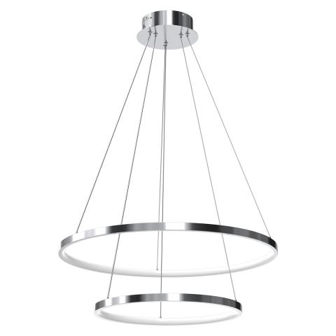 LUSTRA HOOP CHROME 51W LED [2]