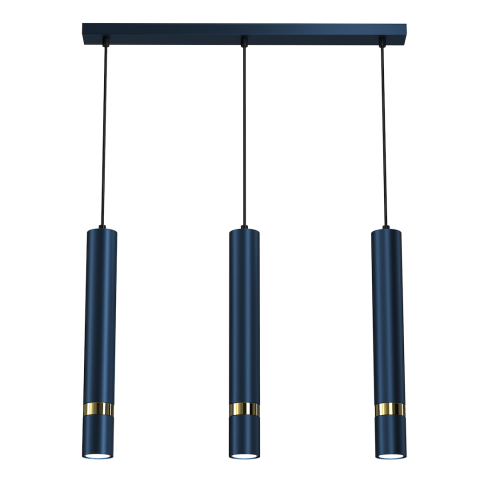 Corpuri de iluminat interior - LUSTRA JOKER BLEUMARIN/AURIU