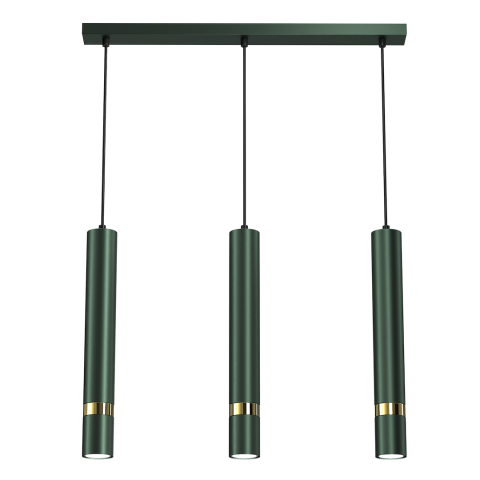Corpuri de iluminat interior - LUSTRA JOKER VERDE/AURIU