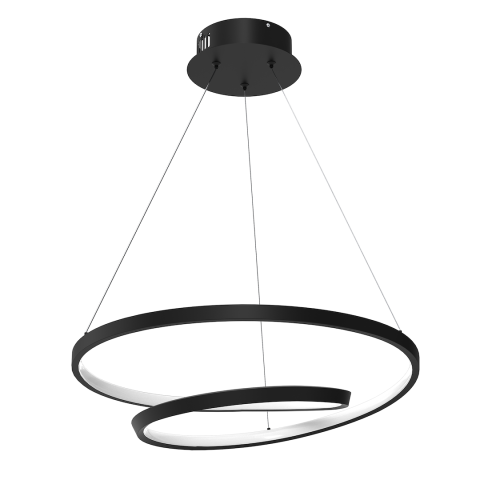 Lustre - LUSTRA LUCERO NEGRU 48W LED