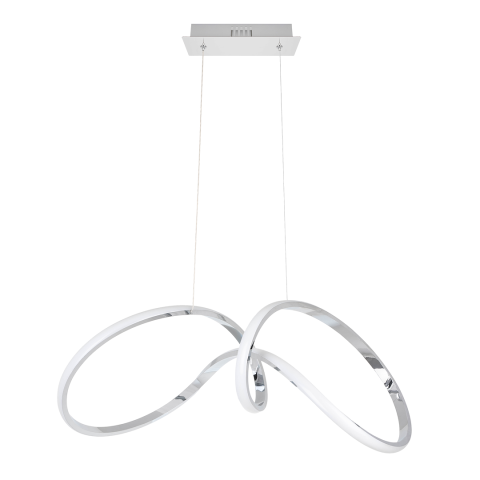 Lustre - LUSTRA RESORO CHROME 48W LED