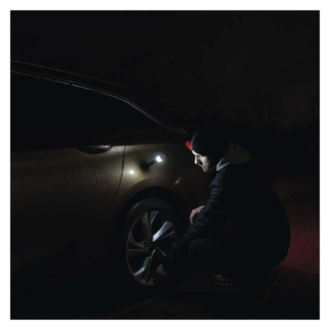 Metal COB LED Flashlight, 360°, 270 lm, 2× AA [2]