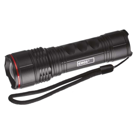 LED Flashlights - Metal LED Flashlight, 330 lm, 3× AAA, FOCUS
