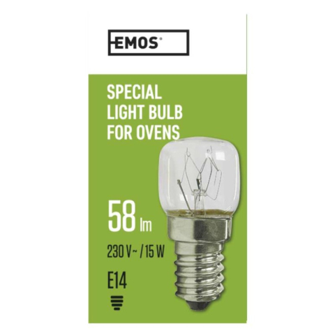 Oven light bulb E14 / 15 W / 58 lm / 300 °C [2]
