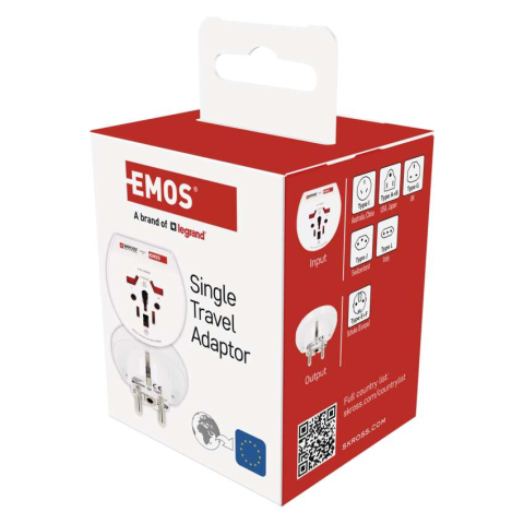 ADAPTOR DE CALATORIE UNIVERSAL EUROPA CENTRALA, ALB [5]